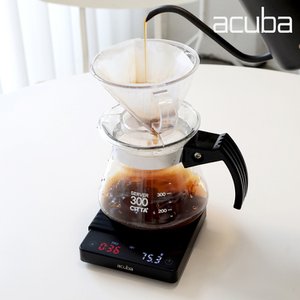 아쿠바 커피저울 CS-5040 전자저울 타이머 기능