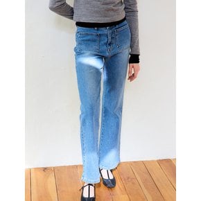 Petit French Denim Pants Blue