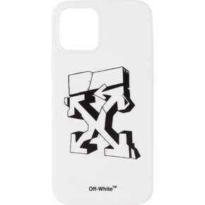 화이트 애로우 아이폰 12/12 케이스 OMPA026S22PLA0030110 O/S WHITE BLACK