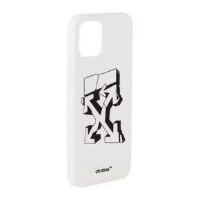 화이트 애로우 아이폰 12/12 케이스 OMPA026S22PLA0030110 O/S WHITE BLACK