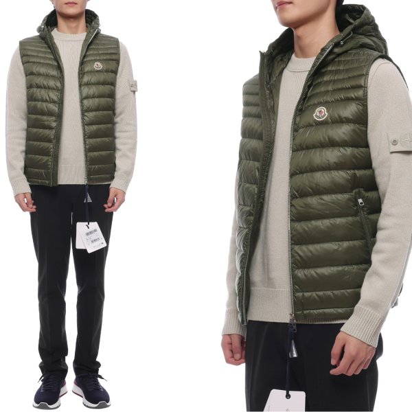 [부산점] 25FW 남성 ORANT 후드 다운 베스트 (ORANT 1A00104 597YG 825 25F)