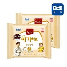 매일우유 상하 유기농 아기치즈 2단계 60매/치즈/어린이치즈