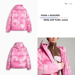 키드슈퍼 x 푸마 MMQ AOP 푸퍼 자켓 626704 - 71 PUMA x KIDSUPER MMQ AOP Puffer Jacket