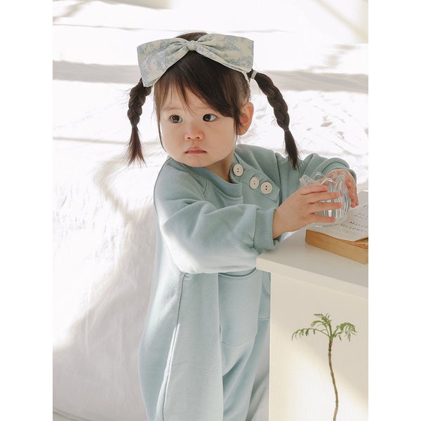 오구오구 ver2  - 베이비 기모 바디슈트