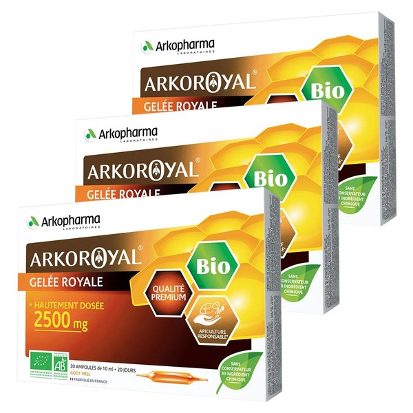 아르코파마 아코로얄 로얄젤리 2500mg 10ml 20앰플 3팩