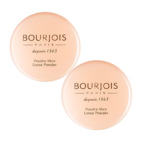 Bourjois Poudre Libere LOOSE Powder 부르주아 리브레 루즈 파우더 No. 02 ROSE 2팩