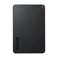 버팔로 버팔로 미니 스테이션 USB3.1 (Gen1) USB3.0 휴대용 HDD 1TB HD-PCFS1.0U3-BBA