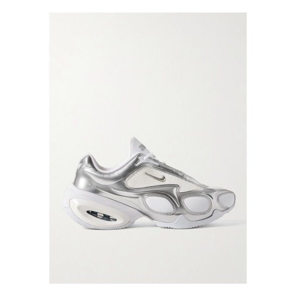 에어 맥스 뮤즈 메시 트리밍 메탈릭 가죽 스니커즈 화이트 1647597358689520