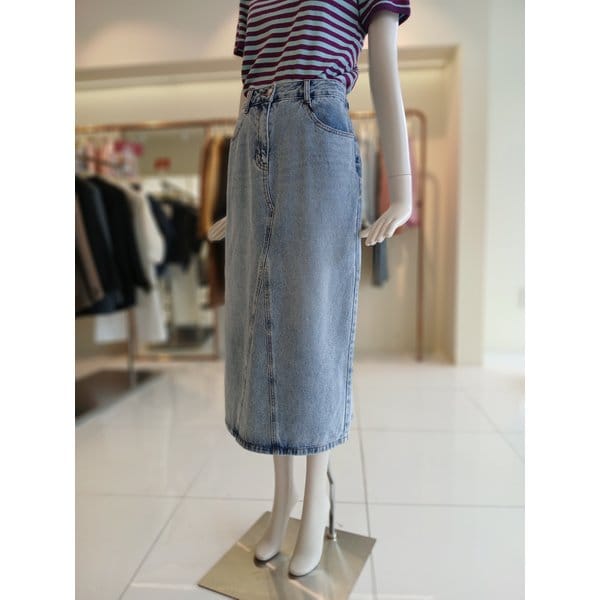 [여주점] 씨씨콜렉트 H라인데님스커트 E262psd145