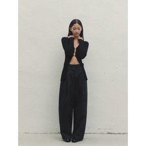 POCKET BALLOON PANTS BLACK MBDFPA005BK