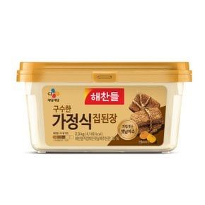 해찬들 구수한 가정집 집된장 2.3kg 1개