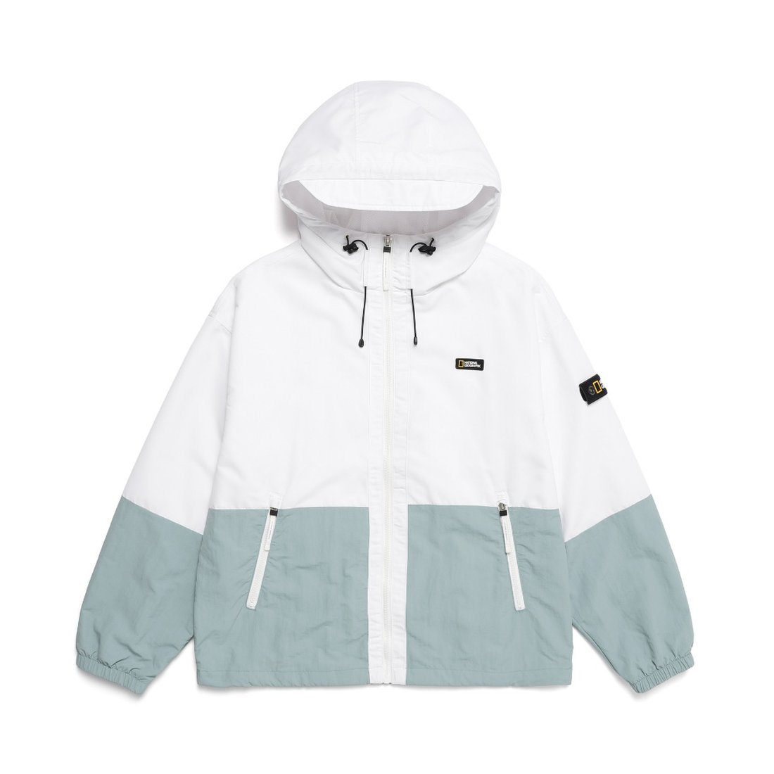 22Fw]내셔널지오그래픽 N223Wjp920 여성 컬러 배색 바람막이 점퍼 White, 믿고 사는 즐거움 Ssg.Com