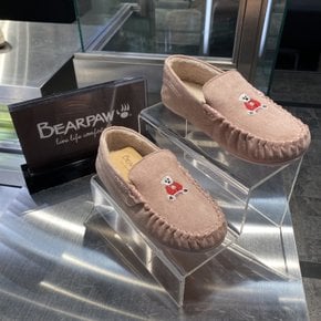 베어파우(BEARPAW) 아동 털 슬립온 DOLLIE BEAR 라이트 핑크 (K820013ND-K)