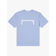 AIR MESH BIG LOGO TEE-LIGHT BLUE