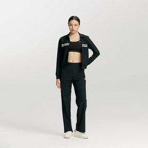[24SS 60% ▼] W 에센셜 트리코트 트랙집업 (BKS)