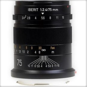 KIPON 단초점 렌즈 IBERIT (이베릿트) 75 mm f2.4 라이카 SL 마운트 Frosted