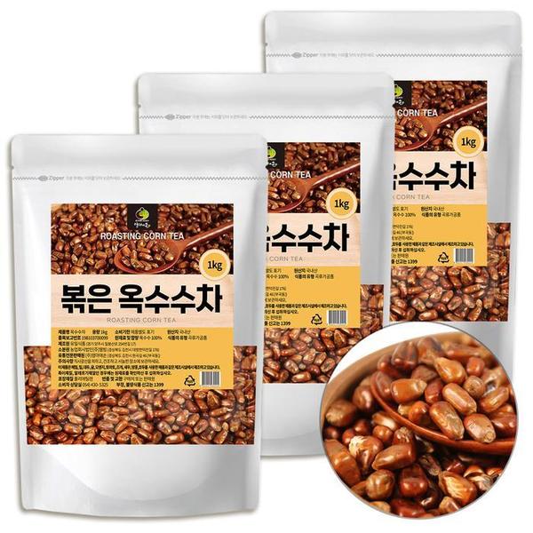 [굿소일] 국산 볶은 옥수수 볶음 차 물 원물 3kg (S12247099)