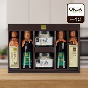 [G][24년 추석][올가] 참기름 간장 토판염 선물세트 (1box)