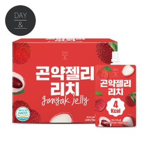 데이앤 리치 곤약젤리 130ml x 10포 1박스(총10팩)