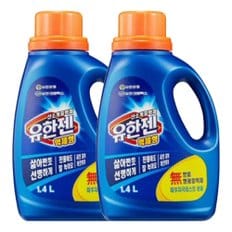 유한젠 산소표백제 액체형 용기 1.4L X 2개