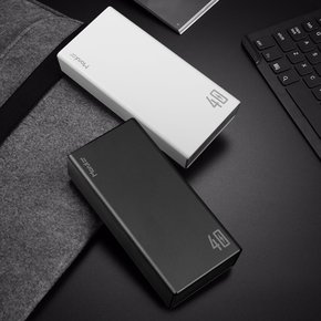 모루이 T40PD 40000mAh 아이폰 핸드폰 고속충전 대용량 보조배터리 캠핑 차박 여행용