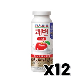 파스퇴르 쾌변 사과 발효요구르트 150ml x 12개