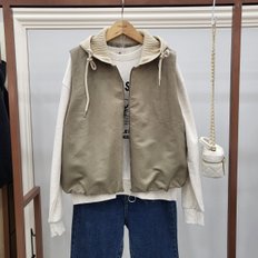 무자크 와샤니트후드집업베스트MP2WVT01