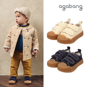 아가방 [아가방 가을]위드골덴캔운동화(NAVY,BEIGE)_01P576404