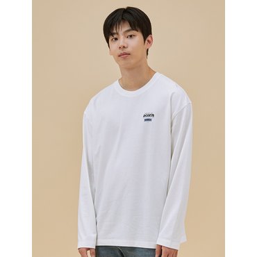 폴햄 남성 코튼 그래픽 긴팔 티셔츠 PHE3TR1100