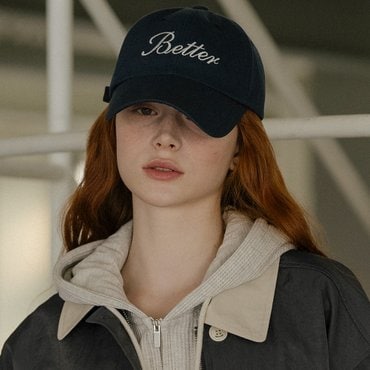 노운베러 Better embroidered ball cap_[3color]