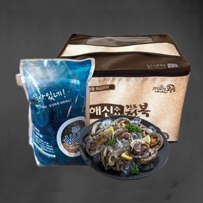 완도 활전복 세트 3호 (12미 10마리 850g 보자기포장)