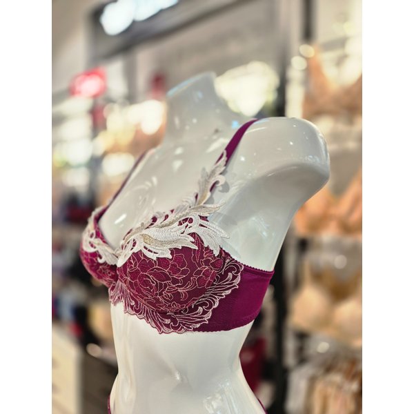 [시흥점] S 와코루) 살루트 블링블링 펄 모티브 브라  DBR0439-WI