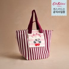 라지 토트백 - 체리 스트라이프 (CK-BAL8180)