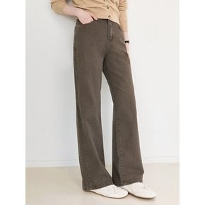 스트레이트 코튼 데일리 워싱 팬츠_3color