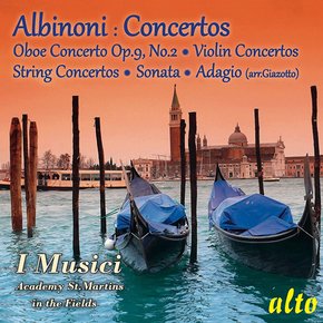 TOMASO ALBINONI - CONCERTOS/ I MUSICI, ACADEMY ST. MARTINS IN THE FIELDS 알비노니: 협주곡