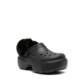 Slippers 208546  BLK BLACK