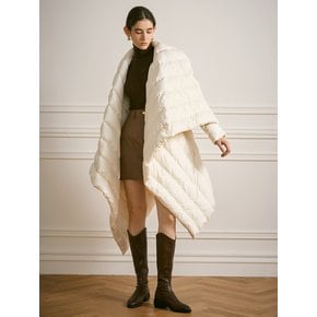 YY_Big quilt duck down jacket_IVORY