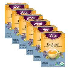 요기티 숙면에 좋은 베드타임 무카페인 티백 16개x6팩 총 96팩 YOGI TEA BEDTIME