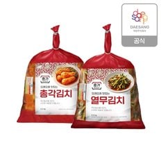 종가 2.5kg(총각/열무) 2종 택 2개