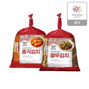 종가 2.5kg(총각/열무) 2종 택 2개