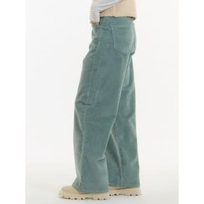 벨벳 와이드 팬츠 민트_VELVET WIDE PANTS MINT