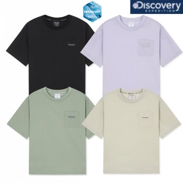 디스커버리키즈 25SS 키즈 프레시벤트 경량 우븐 에센셜 트레이닝 반팔티셔츠 DKTR73053