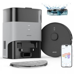 AIRROBO T20+ Google Home Alexa 로봇 청소기 자동 쓰레기 수집 강력 흡인 물 닦아 고정밀