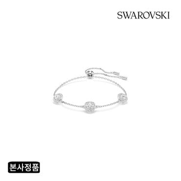 스와로브스키 [본사정품/쇼핑백증정] Una Angelic 로듐 팔찌M 5732272