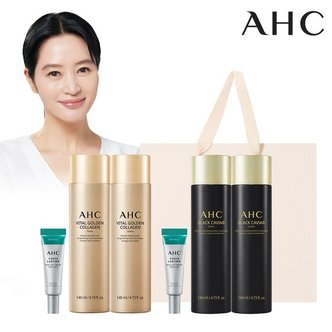 AHC 베스트 토너 140ml+로션 140ml+유스 래스팅 아이크림 7ml+쇼핑백