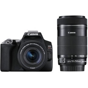 Canon 디지털 SLR 카메라 EOS Kiss X10 더블 줌 키트 블랙 EOSKISSX10BK-WKIT