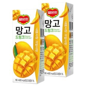 롯데 델몬트 망고 드링크 190ml x 32팩