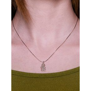 [silver925] cadence necklace-silver