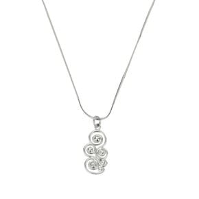 [silver925] cadence necklace-silver