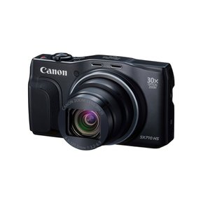 Canon 디지털 카메라 PowerShot SX710 HS 블랙 광학 30배 줌 PSSX710HS(BK)